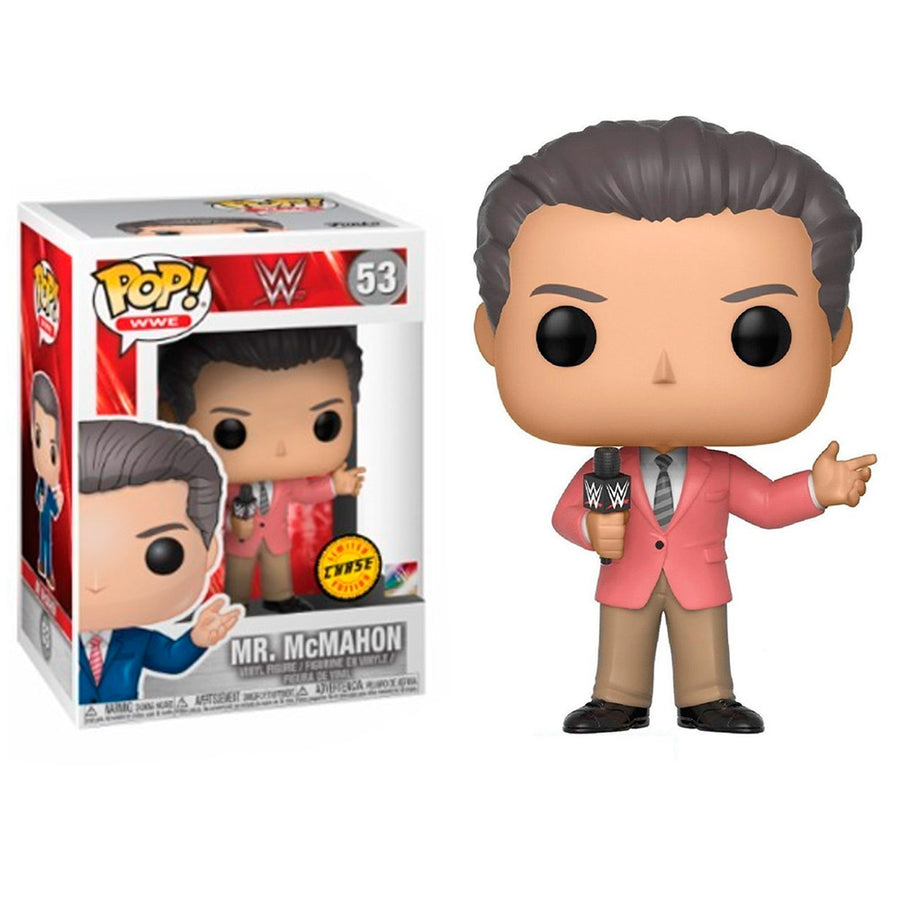 FUNKO POP CHASE WWE - MR. MCMAHON 53 BRINDE