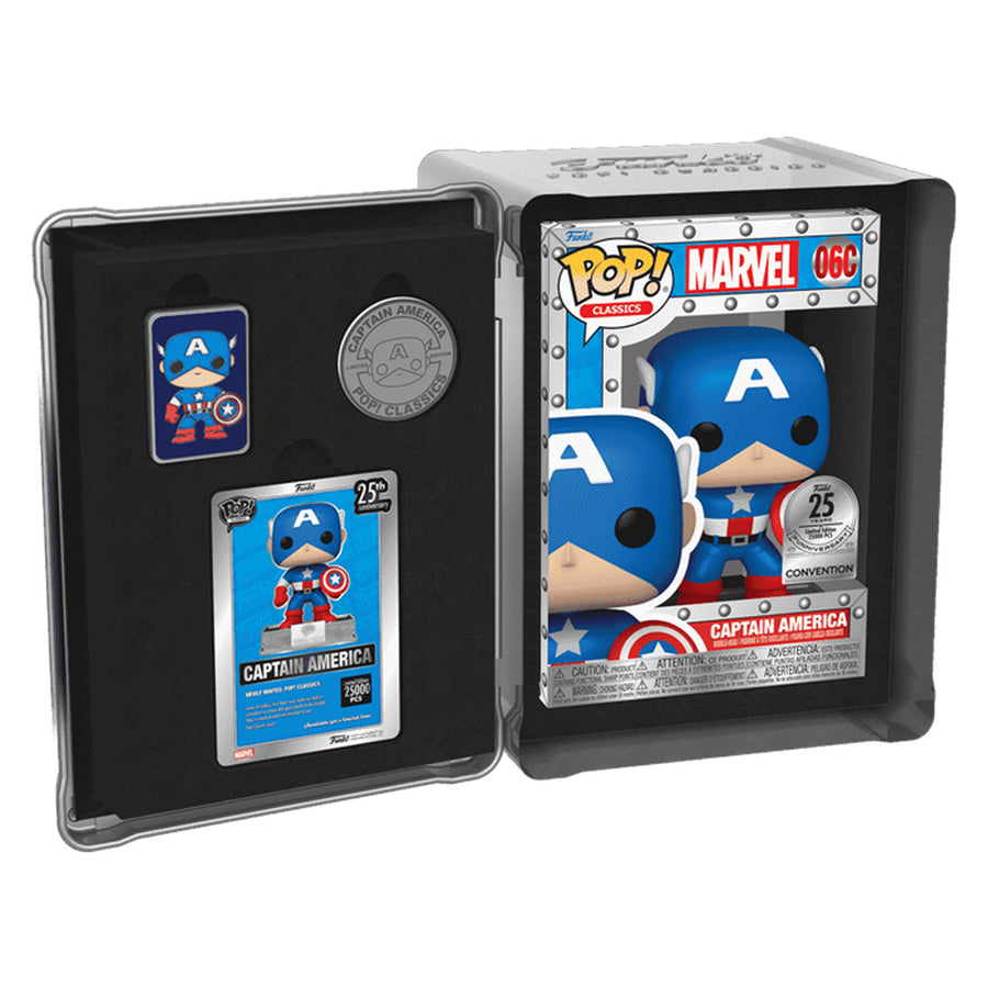 FUNKO POP CLASSICS MARVEL 25TH ANNIVERSARY - CAPTAIN AMERICA (73909)