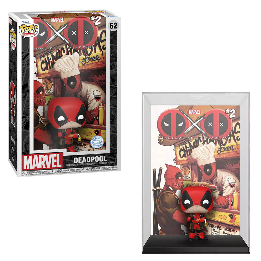 FUNKO POP COMIC COVER MARVEL DEADPOOL KILLS DEADPOOL NO.2 EXCLUSIVE - DEADPOOL 62 (83037) BRINDE