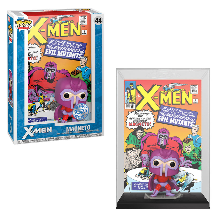 FUNKO POP COMIC COVER MARVEL X-MEN EXCLUSIVE - MAGNETO 44 (76700) BRINDE