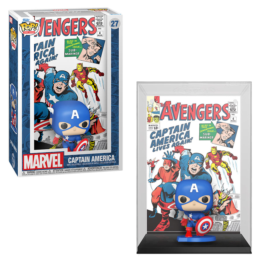 FUNKO POP COMIC COVERS MARVEL - CAPTAIN AMERICA 27 (72499)