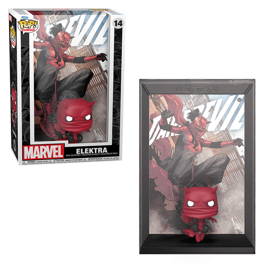 FUNKO POP COMIC COVERS MARVEL DAREDEVIL - ELEKTRA 14 (65742) BRINDE