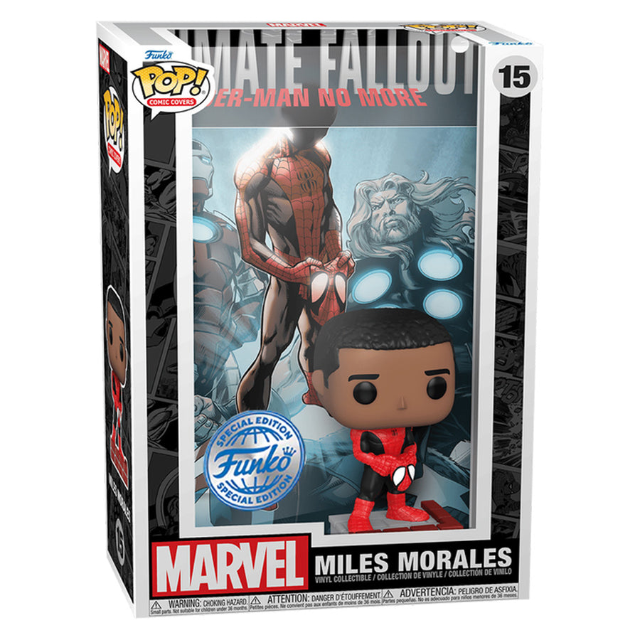 FUNKO POP COMIC COVERS MARVEL SPIDER-MAN - MILES MORALES 15 (63306)
