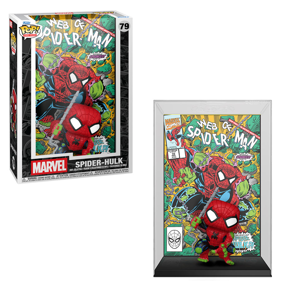 FUNKO POP COMIC COVERS MARVEL SPIDER-MAN - SPIDER-HULK (90304) BRINDE