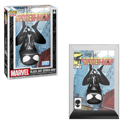 FUNKO POP COMIC COVERS SPIDER-MAN EXCLUSIVE - BLACK SUIT SPIDER-MAN 71 (85340)