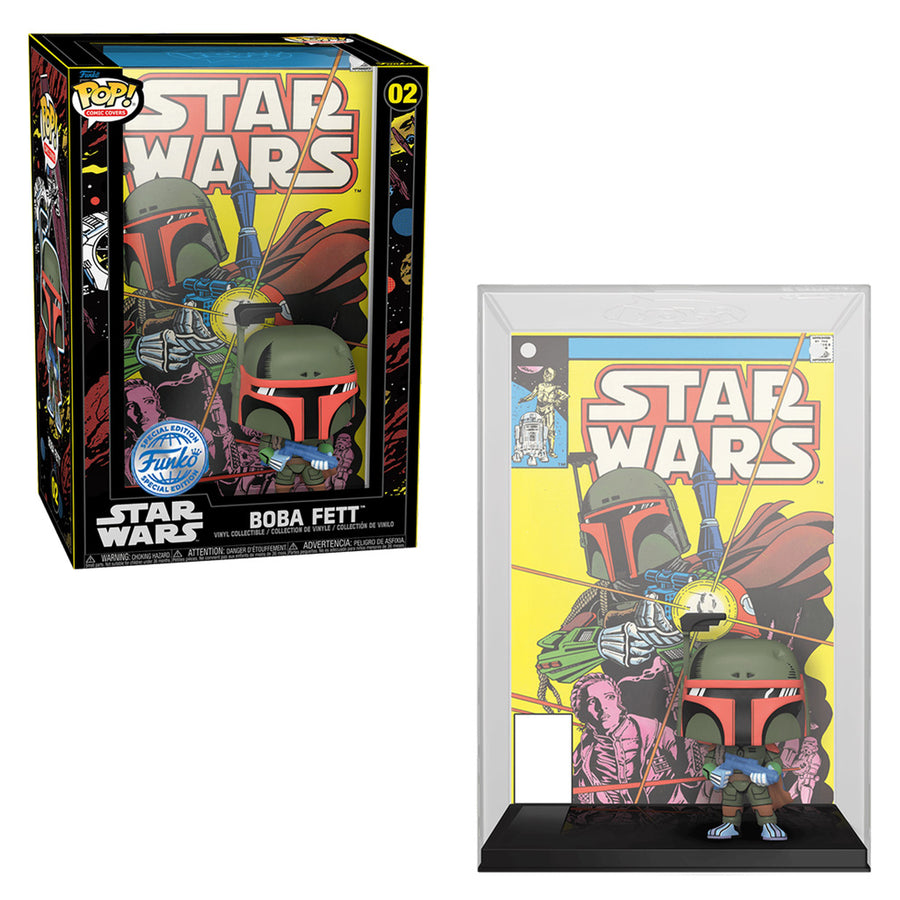 FUNKO POP COMIC COVERS STAR WARS - BOBA FETT 02 (60996) BRINDE