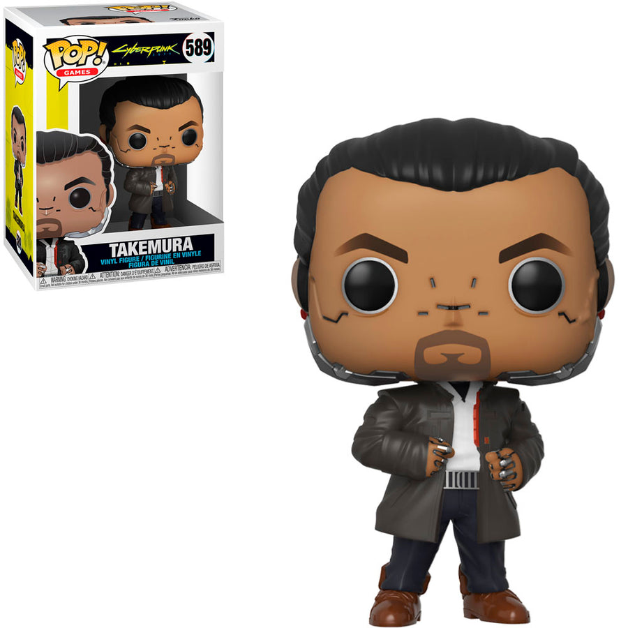FUNKO POP GAMES CYBERPUNK 2077 - TAKEMURA 589 BRINDE