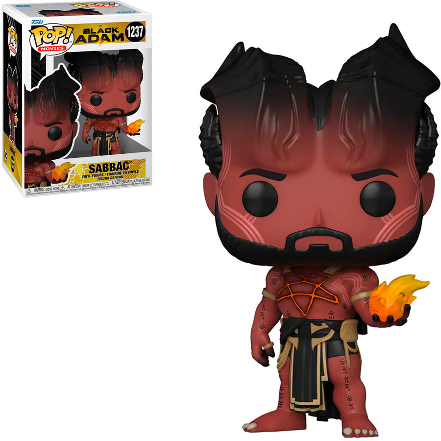 FUNKO POP DC BLACK ADAM - SABBAC 1237 BRINDE