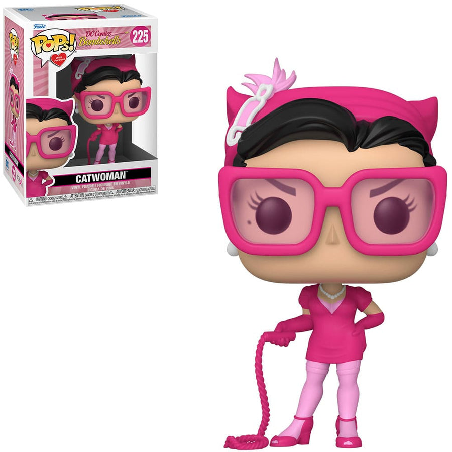 FUNKO POP DC COMICS BOMBSHELLS BREAST CANCER AWARENESS - CATWOMAN 225