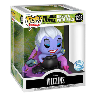 FUNKO POP DELUXE DISNEY DIAMOND COLLECTION THE LITTLE MERMAID EXCLUSIVE - URSULA WITH EELS 1208