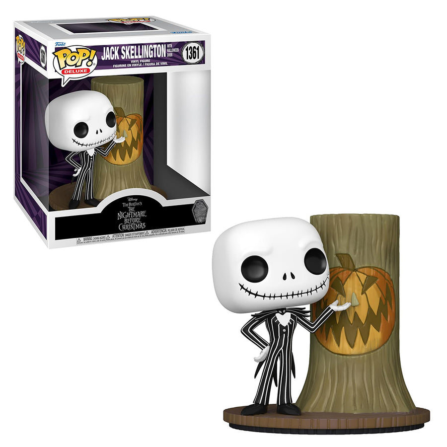 FUNKO POP DELUXE DISNEY NIGHTMARE BEFORE CHRISTMAS 30TH ANNIVERSARY - JACK SKELLINGTON 1361 BRINDE