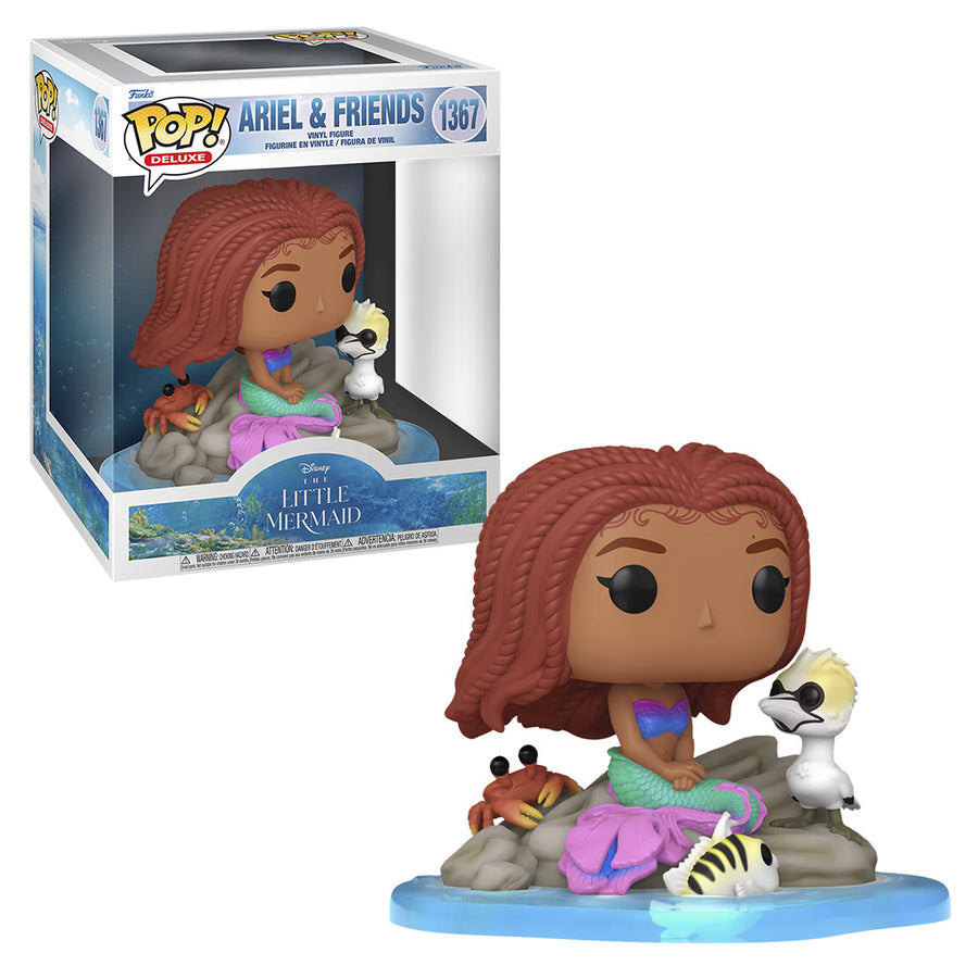 FUNKO POP DELUXE DISNEY THE LITTLE MERMAID - ARIEL AND FRIENDS 1367 BRINDE