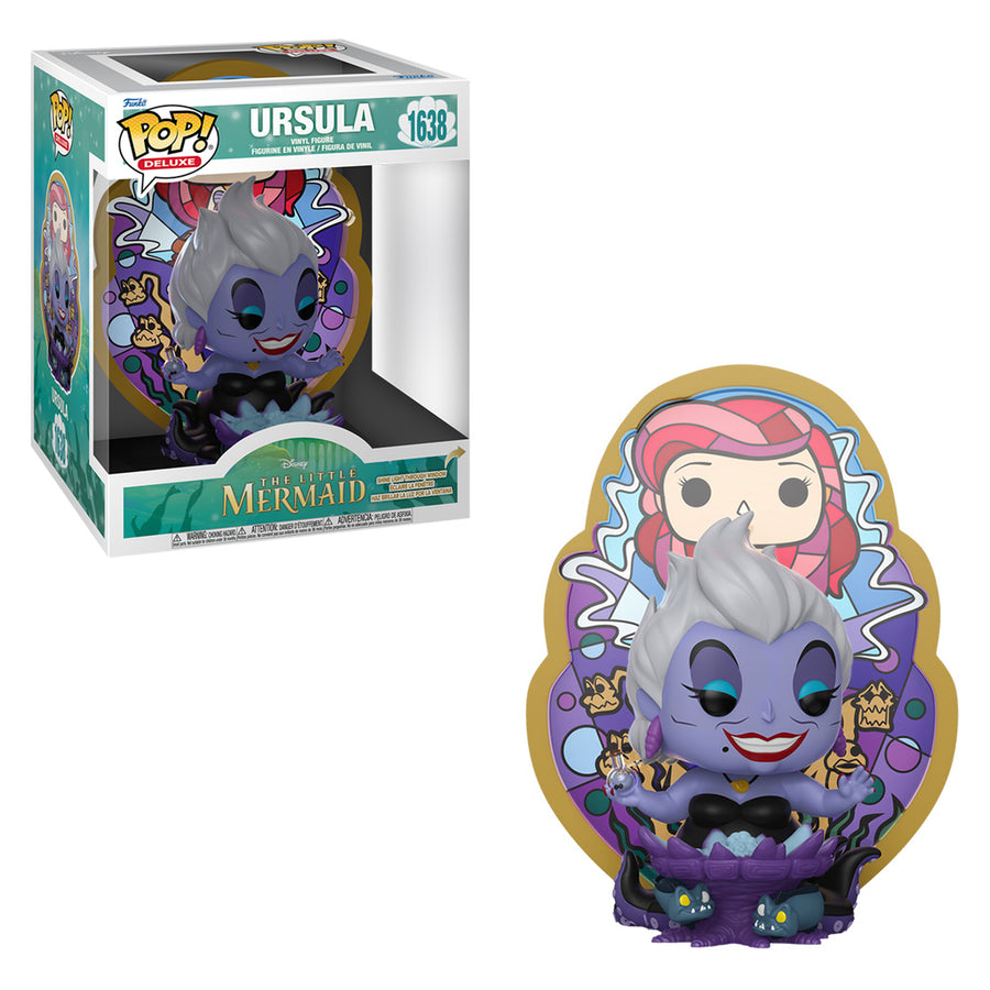 FUNKO POP DELUXE DISNEY: THE LITTLE MERMAID - URSULA 1638 BRINDE