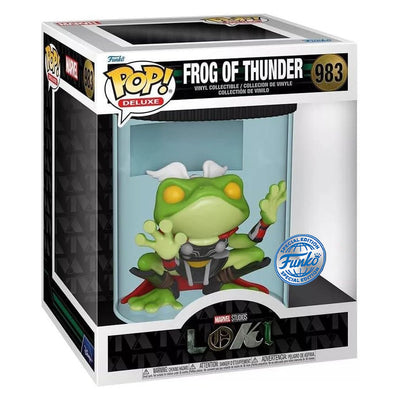 FUNKO POP DELUXE MARVEL LOKI EXCLUSIVE - FROG OF THUNDER 983
