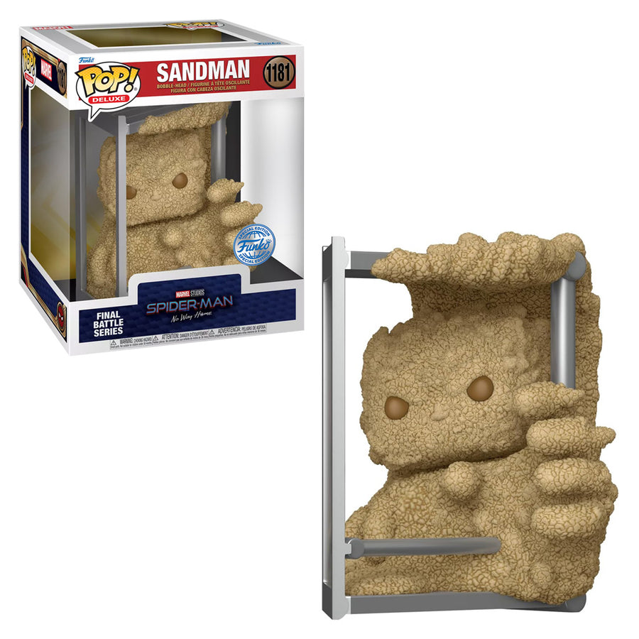 FUNKO POP DELUXE MARVEL SPIDER-MAN EXCLUSIVE - SANDMAN 1181 BRINDE