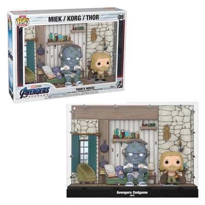 FUNKO POP DELUXE MOMENT MARVEL AVENGER'S ENDGAME - MIEK / KORG / THOR 05 (70914) BRINDE