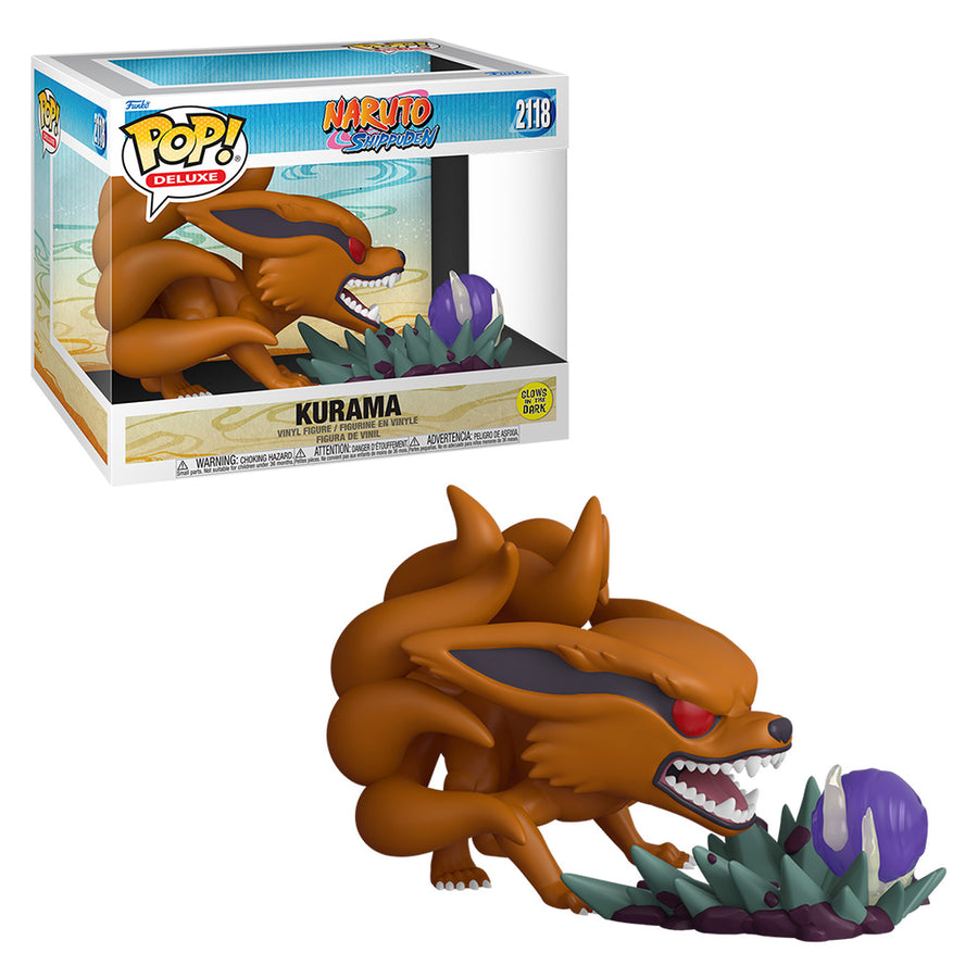 FUNKO POP DELUXE NARUTO SHIPPUDEN - KURAMA (GLOWS IN THE DARK) 2118