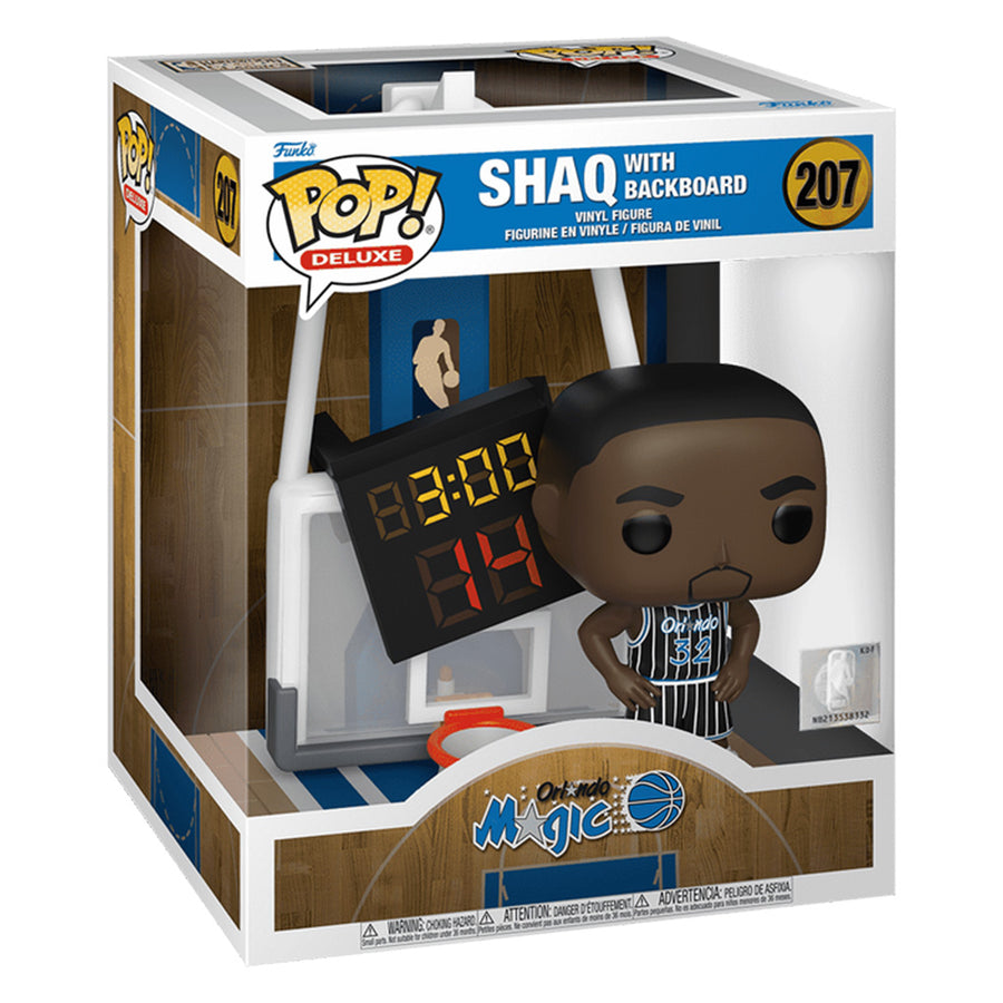 FUNKO POP DELUXE ORLANDO MAGIC - SHAQ WITH BACKBOARD 207