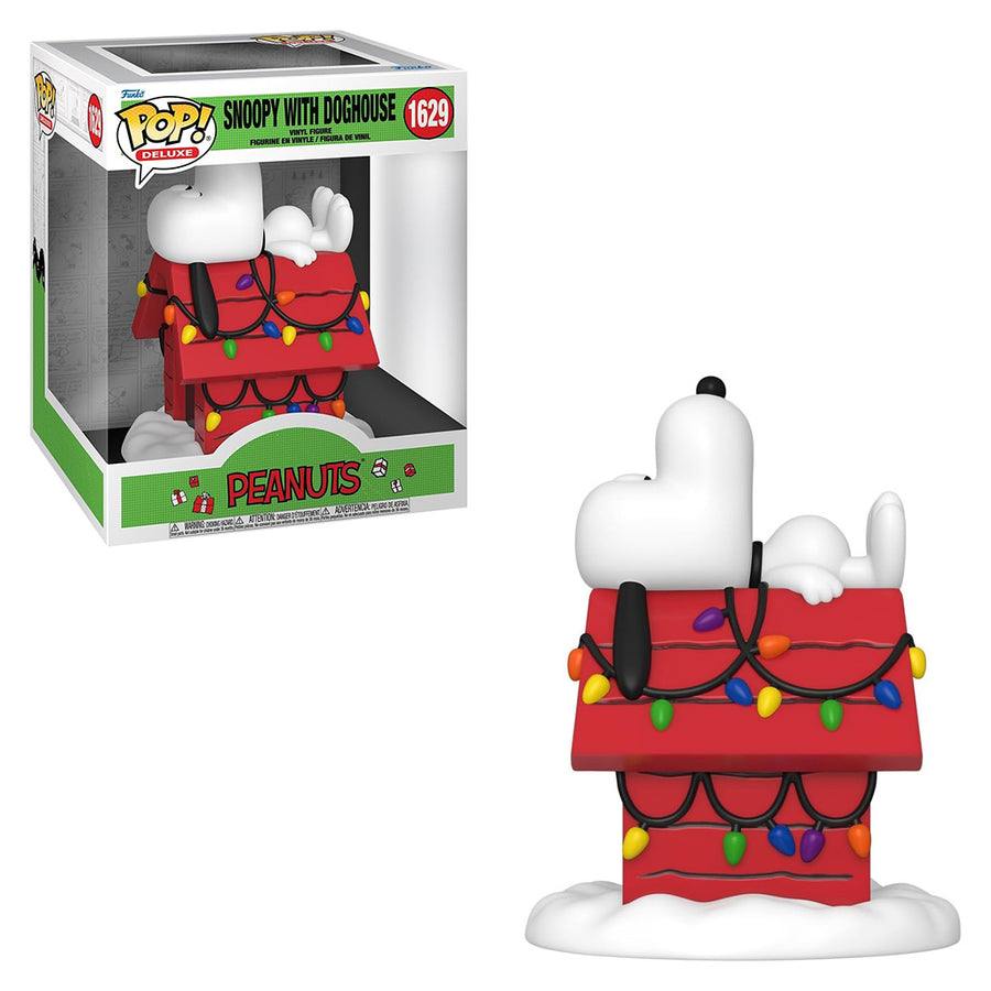 FUNKO POP DELUXE PEANUTS - SNOOPY WITH DOGHOUSE 1629 BRINDE