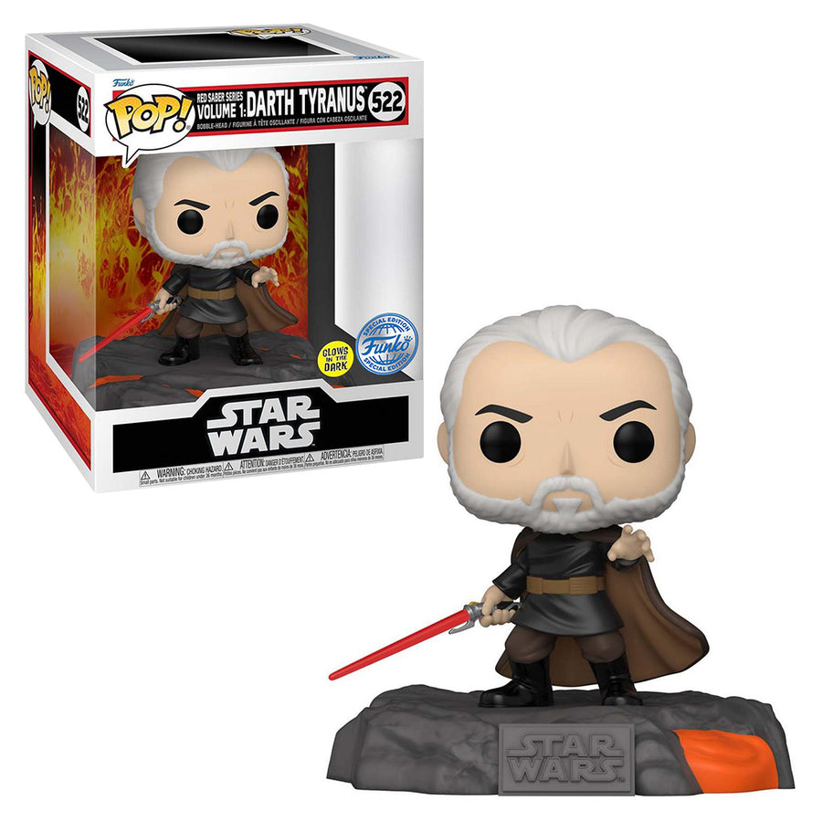 FUNKO POP DELUXE STAR WARS EXCLUSIVE - RED SABER SERIES VOL.1 - DARTH TYRANUS 522