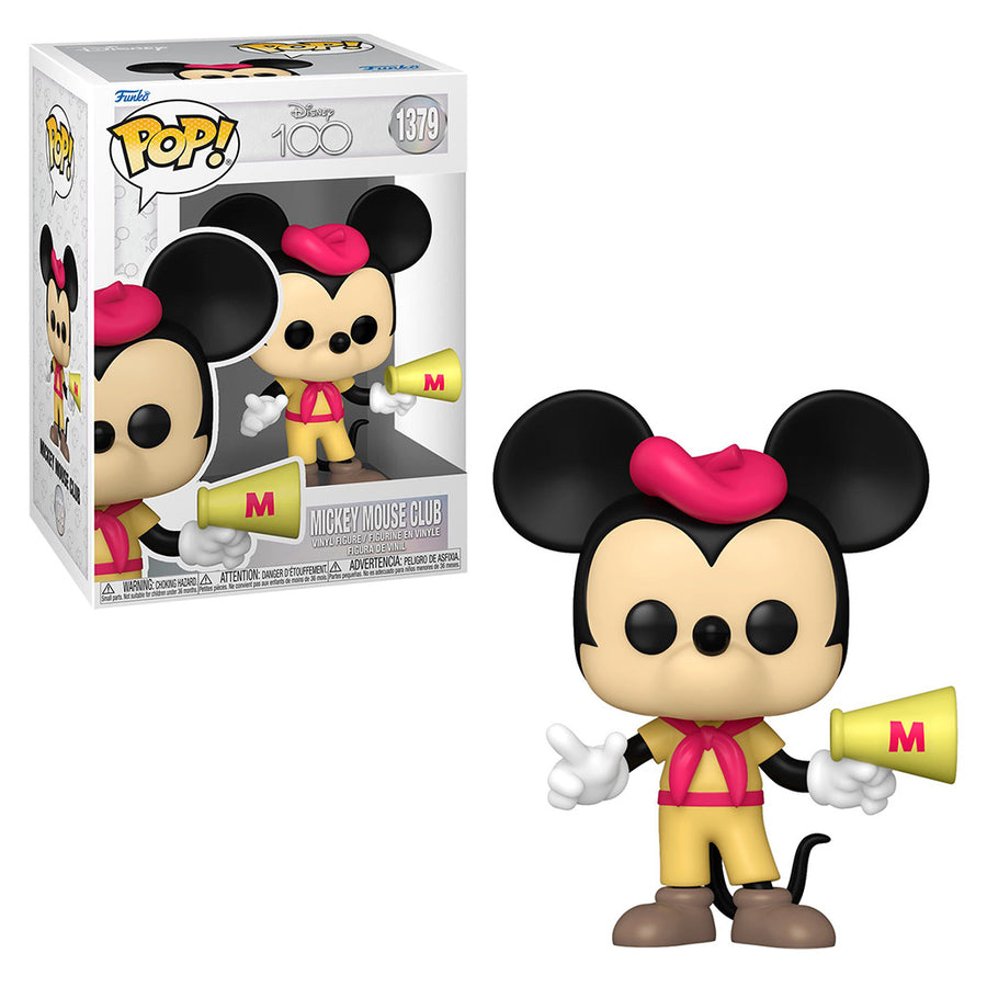 FUNKO POP DISNEY 100TH ANNIVERSARY - MICKEY MOUSE CLUB 1379 BRINDE