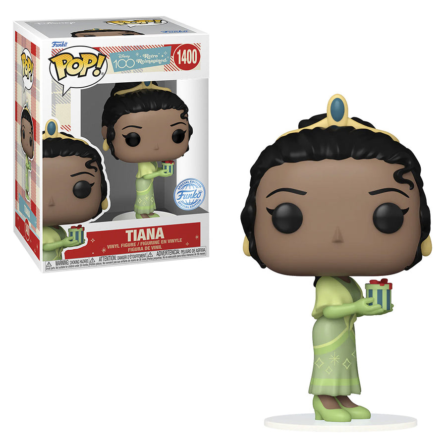 FUNKO POP DISNEY 100TH ANNIVERSARY RETRO REIMAGINED EXCLUSIVE - TIANA 1400 BRINDE