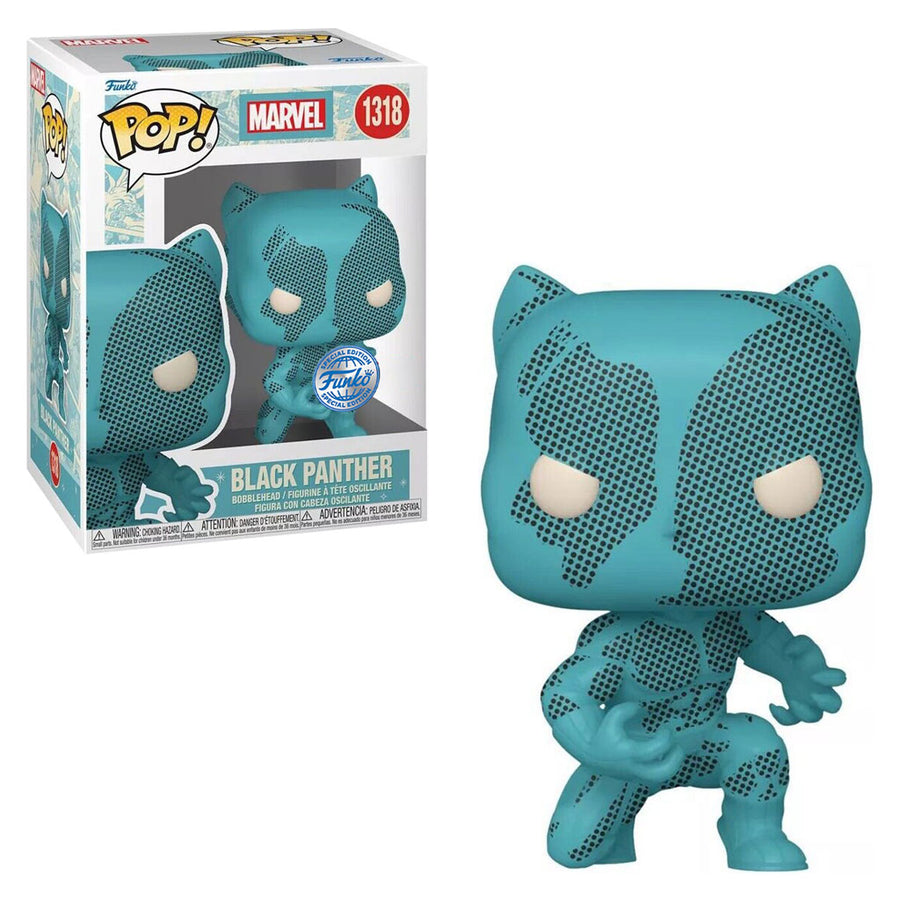 FUNKO POP MARVEL EXCLUSIVE - BLACK PANTHER RETRO (1318) BRINDE