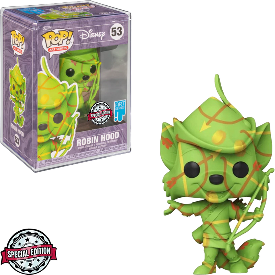 FUNKO POP DISNEY ART SERIES EXCLUSIVE - ROBIN HOOD 53 BRINDE