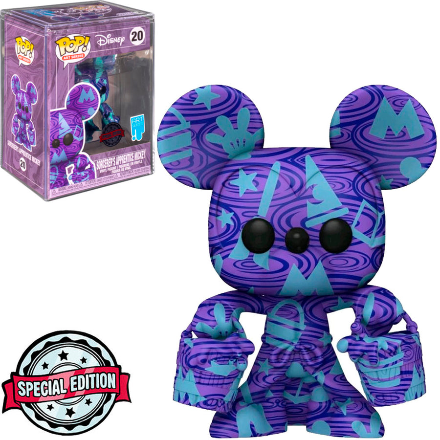 FUNKO POP DISNEY ART SERIES EXCLUSIVE - SORCERER'S APPRENTICE MICKEY 20