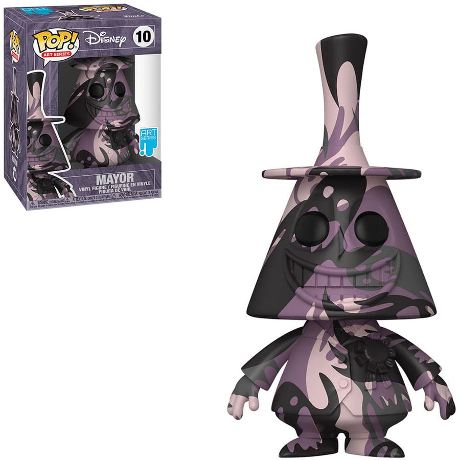 FUNKO POP DISNEY ART SERIES THE NIGHTMARE BEFORE CHRISTMAS - MAYOR 10 BRINDE