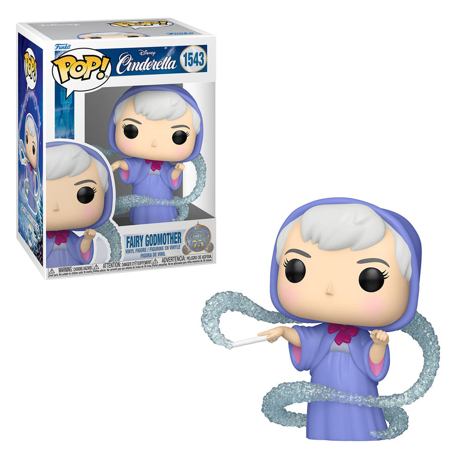 FUNKO POP DISNEY CINDERELLA 75TH ANNIVERSARY - FAIRY GODMOTHER 1543 BRINDE