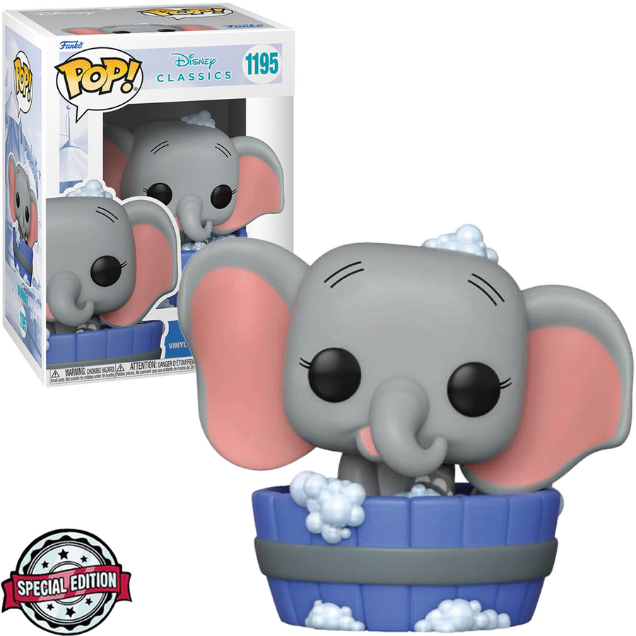 FUNKO POP DISNEY CLASSICS EXCLUSIVE - DUMBO 1195 BRINDE