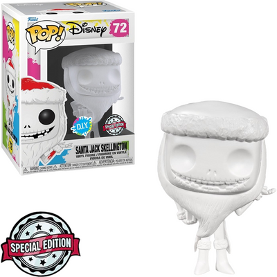 FUNKO POP DISNEY EXCLUSIVE - SANTA JACK SKELLINGTON 72 (D.I.Y)