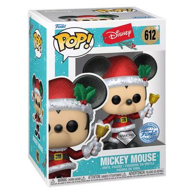 FUNKO POP DISNEY HOLIDAY DIAMOND COLLECTION EXCLUSIVE - MICKEY MOUSE 612