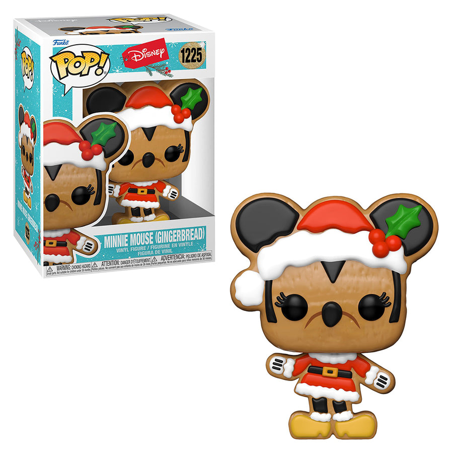FUNKO POP DISNEY HOLIDAY - MINNIE MOUSE (GINGERBREAD) 1225 BRINDE