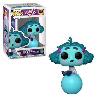 FUNKO POP DISNEY INSIDE OUT 2 - ENVY ON MEMORY ORB 1449
