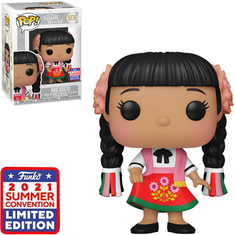 FUNKO POP DISNEY IT'S A SMALL WORLD SDCC 2021 EXCLUSIVE - MEXICO 1076 BRINDE