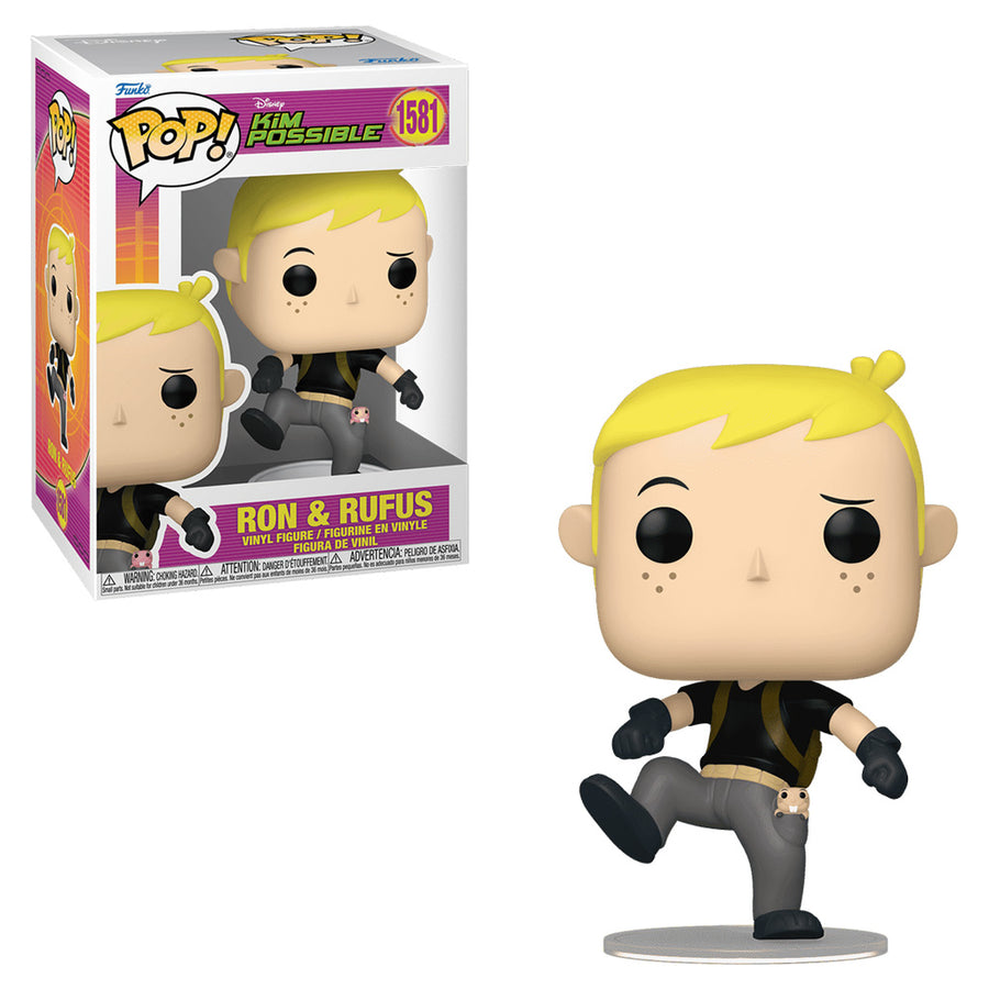 FUNKO POP DISNEY KIM POSSIBLE - RON & RUFUS 1581 BRINDE