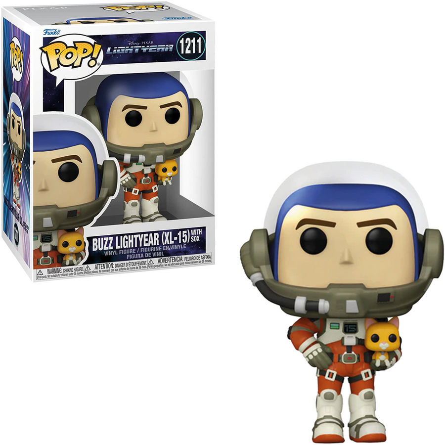 FUNKO POP DISNEY LIGHTYEAR - BUZZ LIGHTYEAR (XL-15) WITH SOX 1211 BRINDE