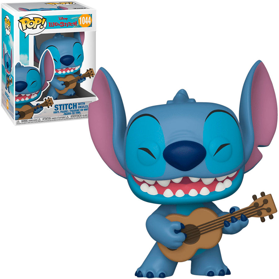 FUNKO POP DISNEY LILO & STITCH - STITCH WITH UKULELE 1044 BRINDE