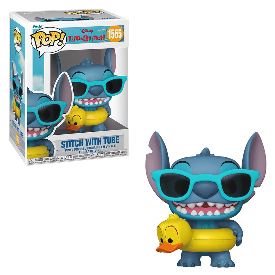 FUNKO POP DISNEY LILO & STITCH - STITCH WITH TUBE 1565