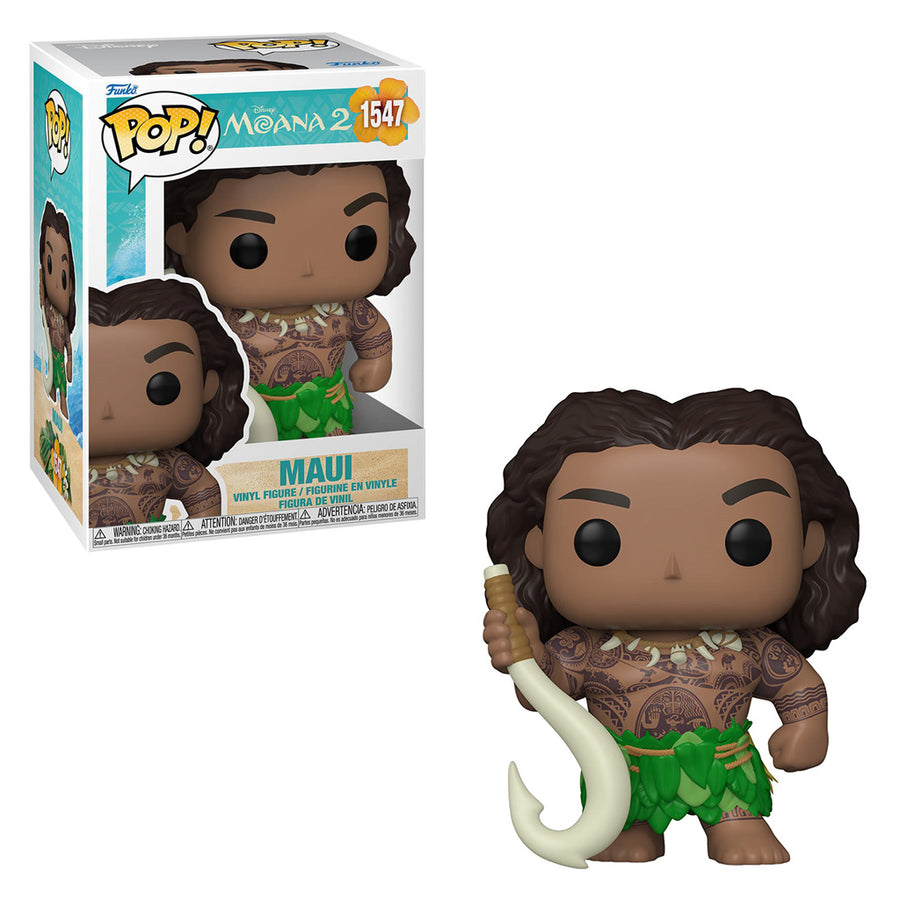 FUNKO POP DISNEY MOANA 2 - MAUI 1547 BRINDE