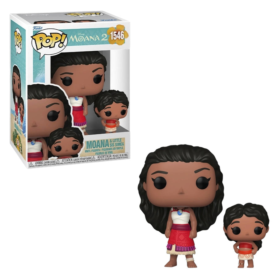 FUNKO POP DISNEY MOANA 2 - MOANA & LITTLE SIS SEMEA 1546