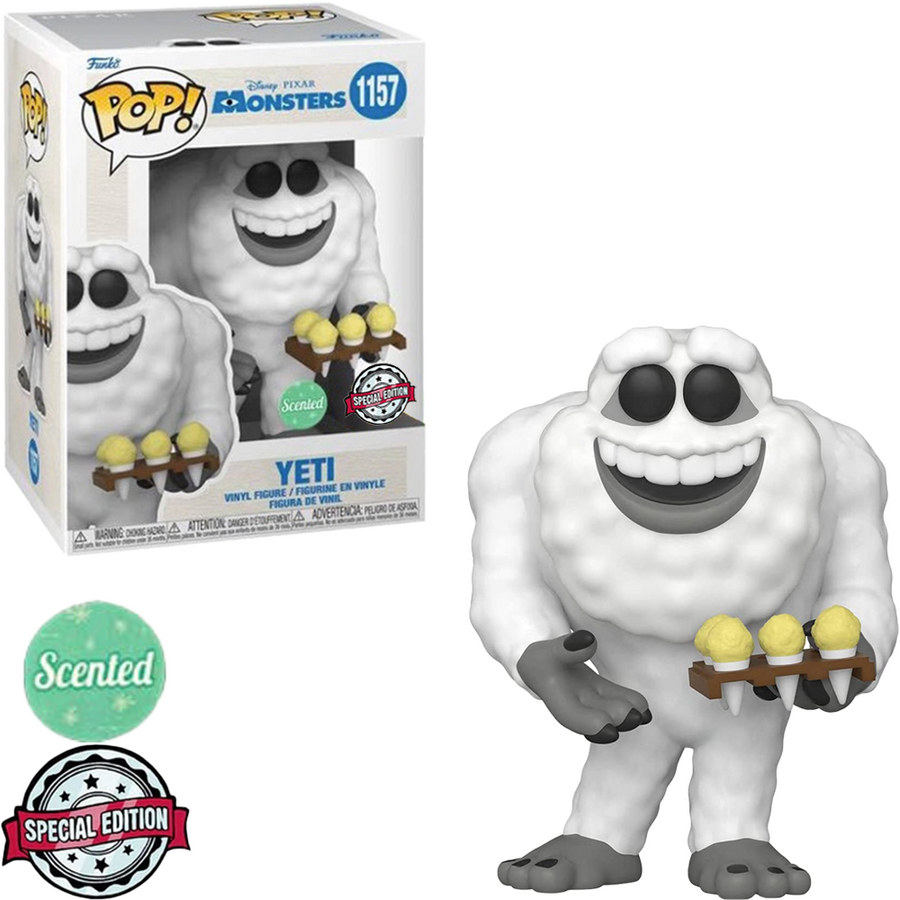 FUNKO POP DISNEY MONSTER INC EXCLUSIVE - YETI 1157 (SCENTED) BRINDE