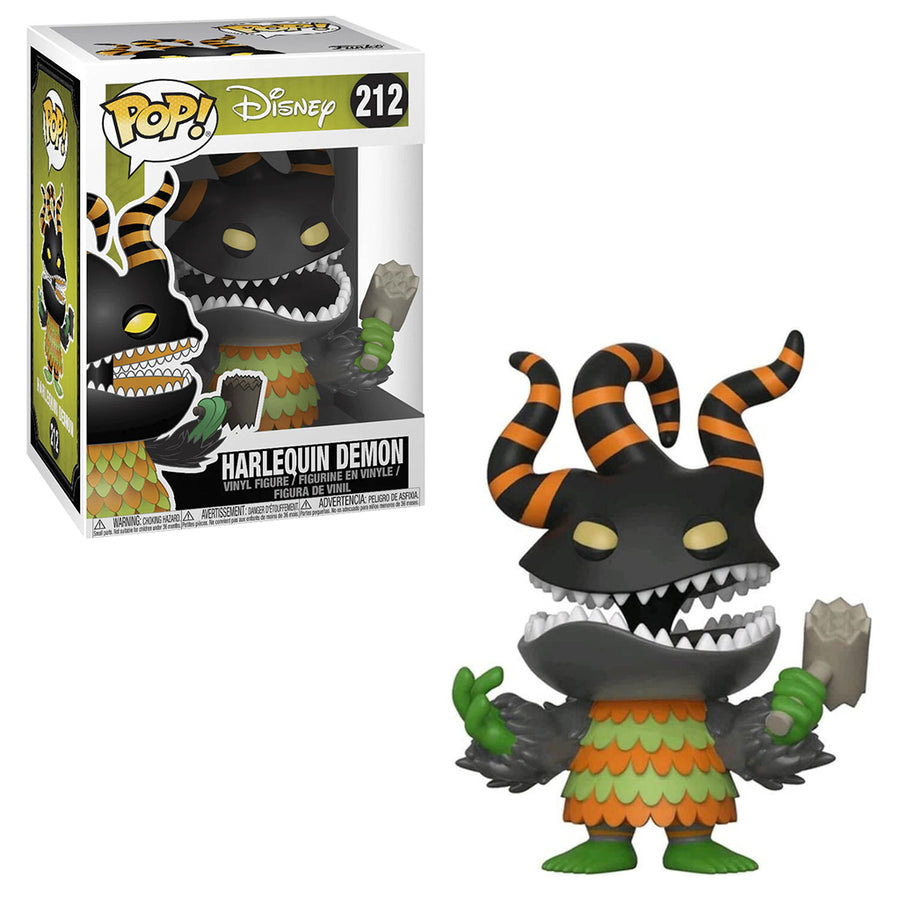 FUNKO POP DISNEY NIGHTMARE BEFORE CHRISTMAS - HARLEQUIN DEMON 212 BRINDE