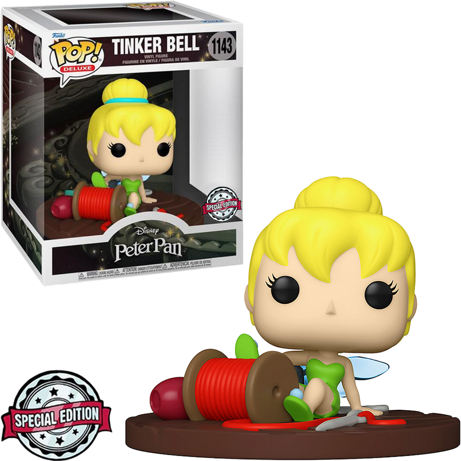 FUNKO POP DISNEY PETER PAN EXCLUSIVE - TINKER BELL 1143 (DELUXE)