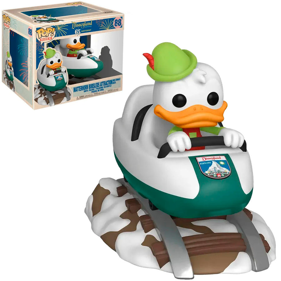 FUNKO POP DISNEY RIDES DISNEYLAND RESORT - MATTERHORN BOBSLEDS ATTRACTION (AND DONALD DUCK) 88