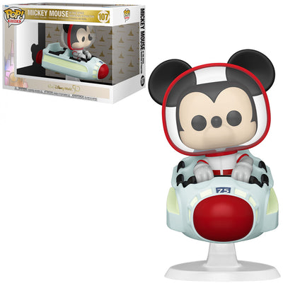 FUNKO POP RIDES WALT DISNEY WORLD 50TH ANNIVERSARY - MICKEY MOUSE 107 BRINDE