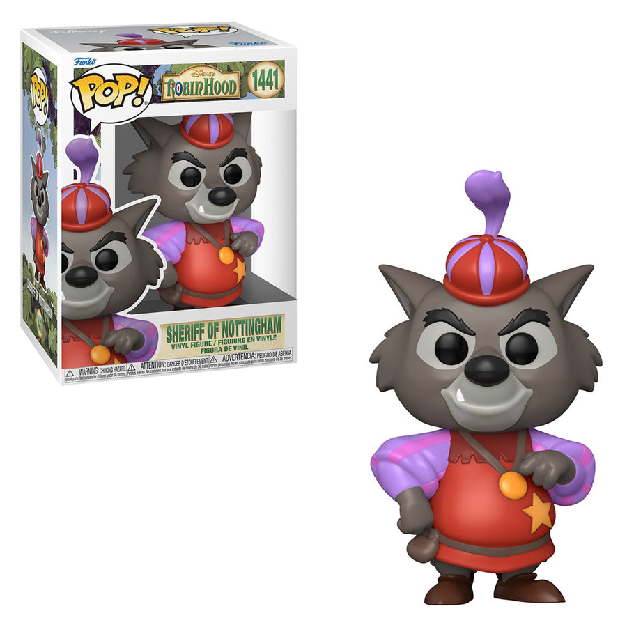 FUNKO POP DISNEY ROBIN HOOD - SHERIFF OF NOTTINGHAM 1441 BRINDE