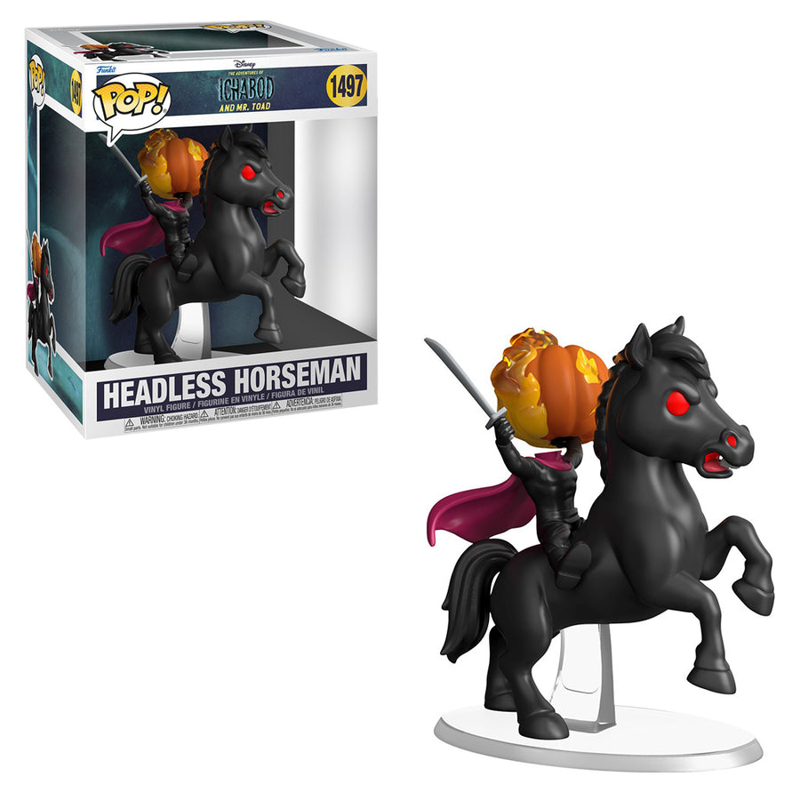 FUNKO POP DISNEY THE ADVENTURES OF ICHABOD AND MR. TOAD - HEADLESS HORSEMAN 1497 BRINDE